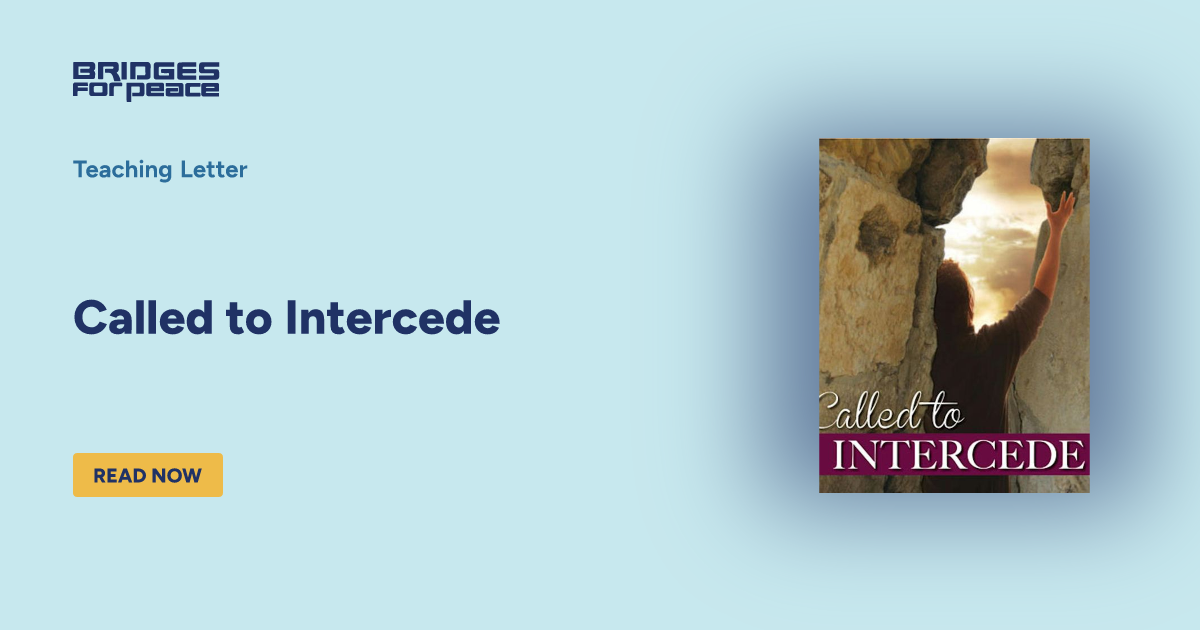Called to Intercede