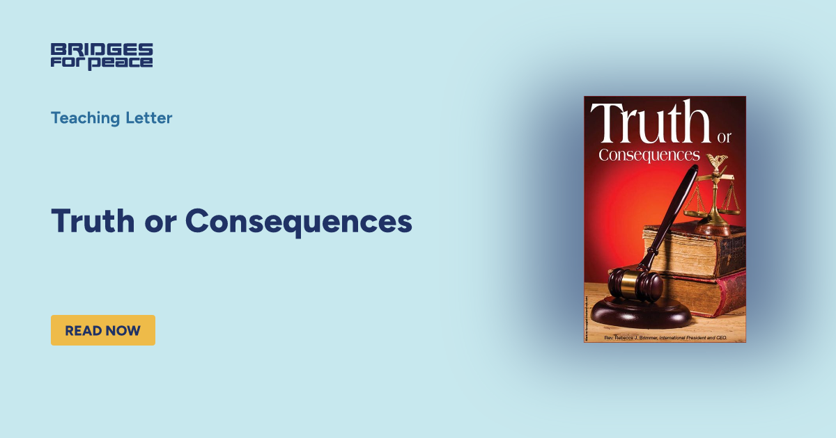 Truth Consequences Program Truth or Consequences