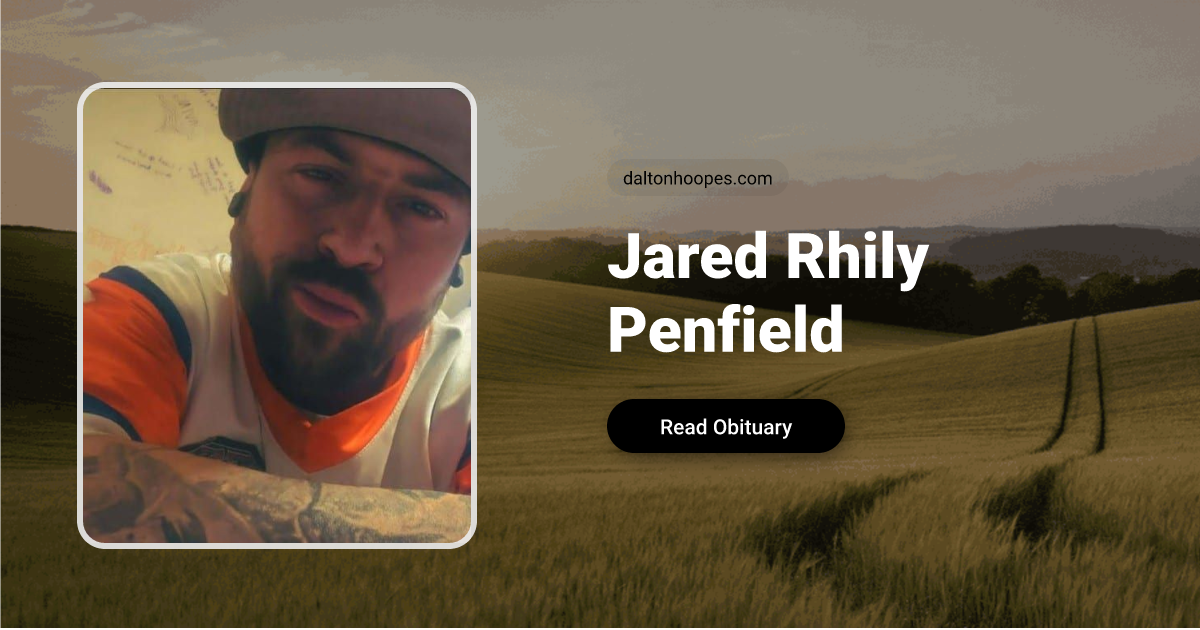 Jared Rhily Penfield Obituary, Grantsville, UT