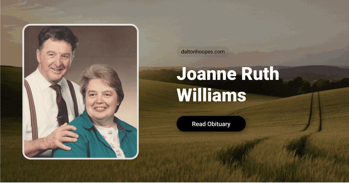 Portrait of Joanne Ruth Williams