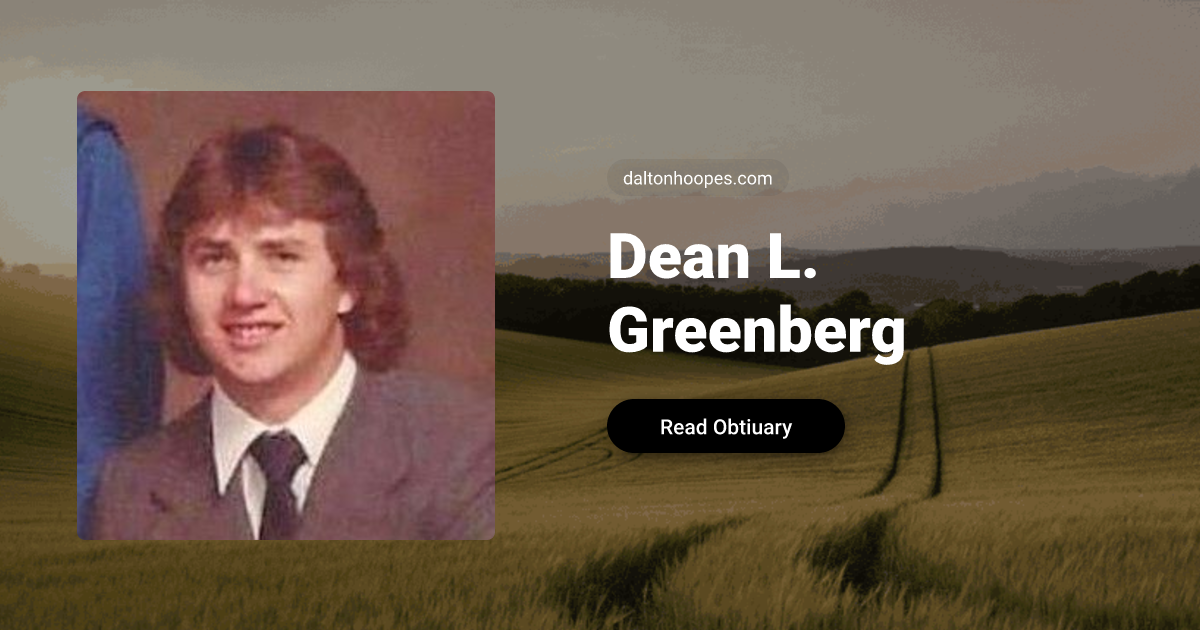 Dean L. Greenberg Obituary, Grantsville, UT