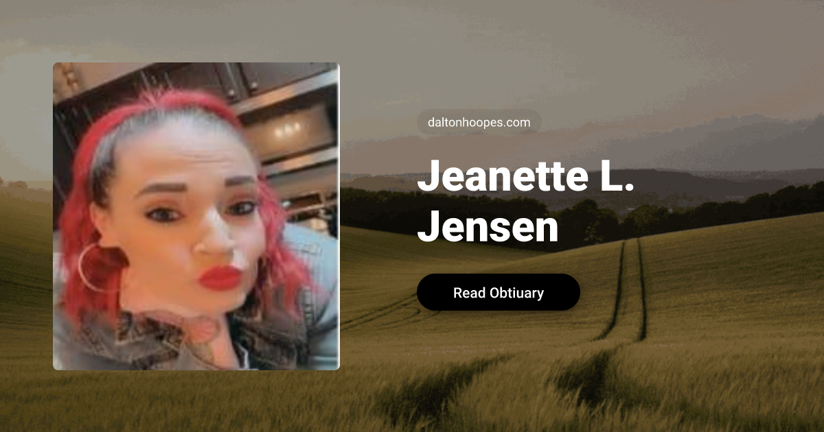 Jeanette L. Jensen Obituary, Grantsville, UT