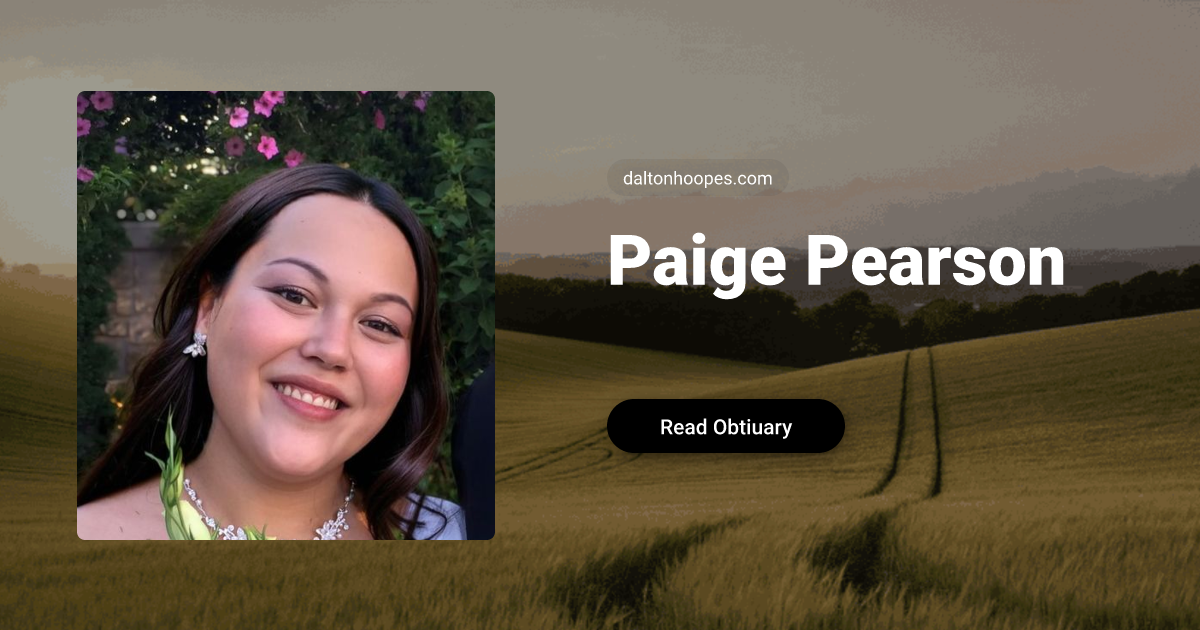 Paige Pearson Obituary, Grantsville, UT