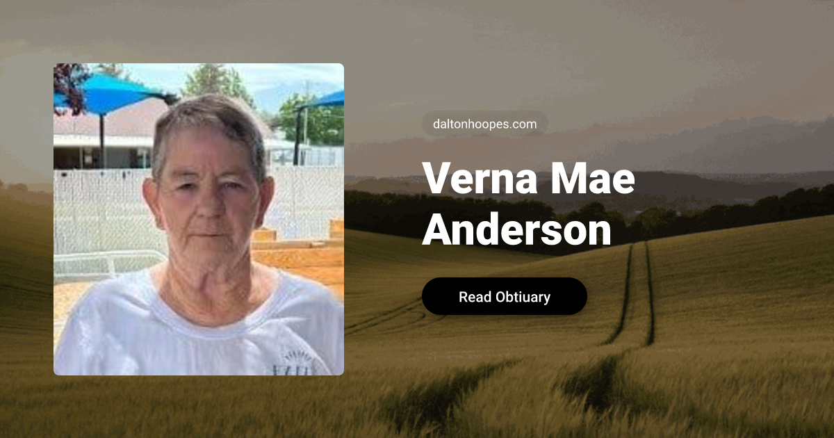 Verna Mae Anderson Obituary, Grantsville, UT