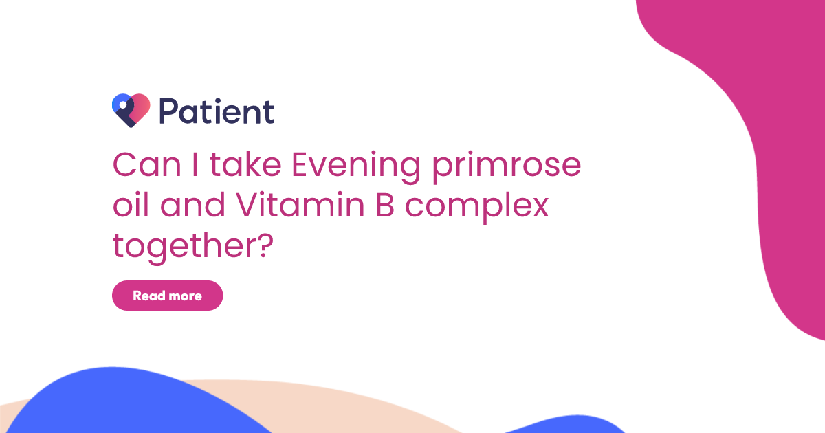 Evening Primrose Oil and Vitamin B Complex Interactions