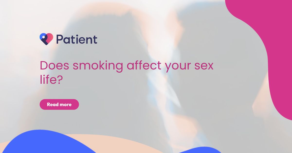 Does smoking affect your sex life?