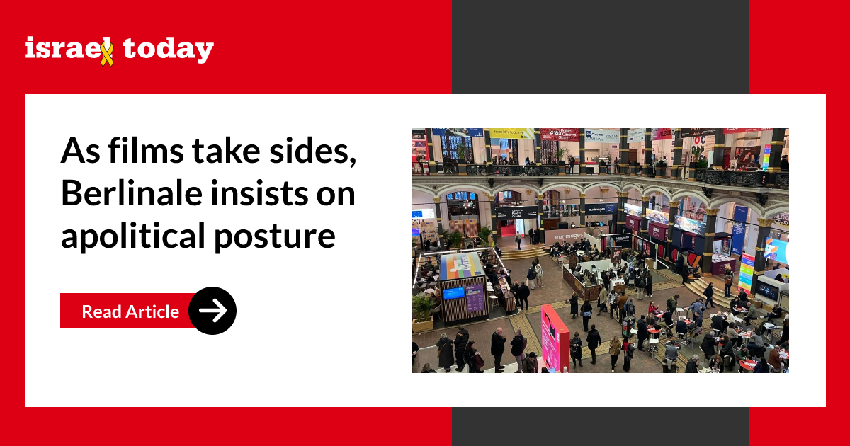 As films take sides, Berlinale insists on apolitical posture