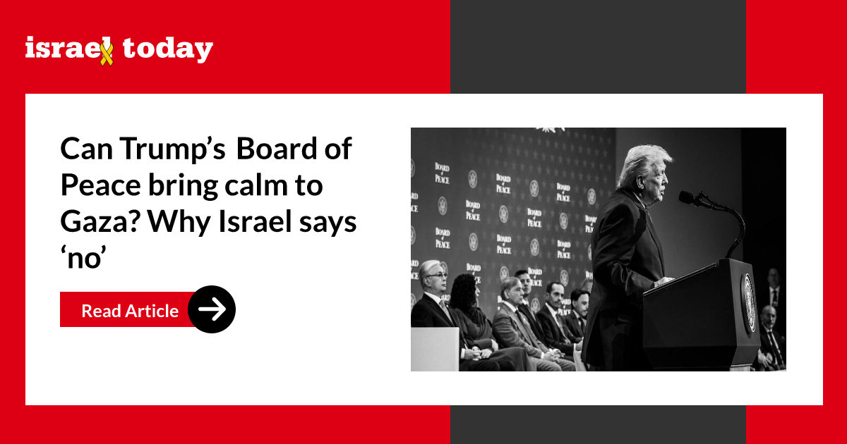 Can Trump’s Board of Peace bring calm to Gaza? Why Israel says ‘no’