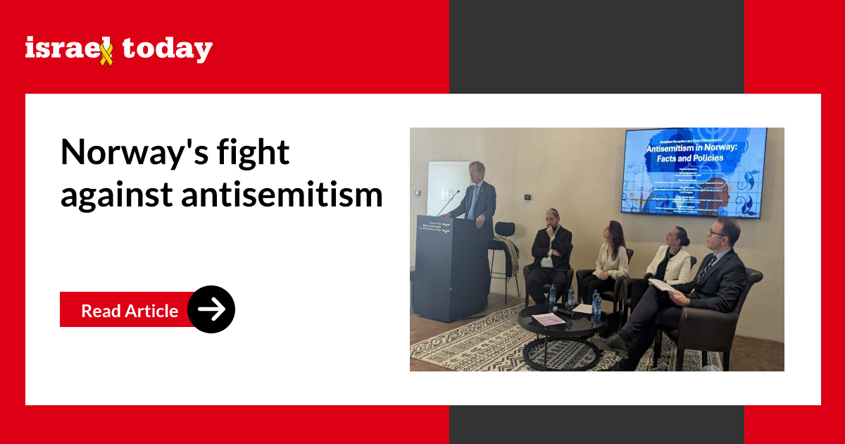 Norway’s fight against antisemitism