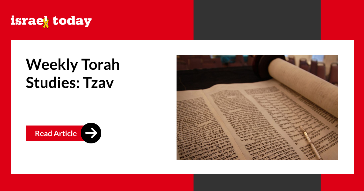 Weekly Torah Studies: Tzav