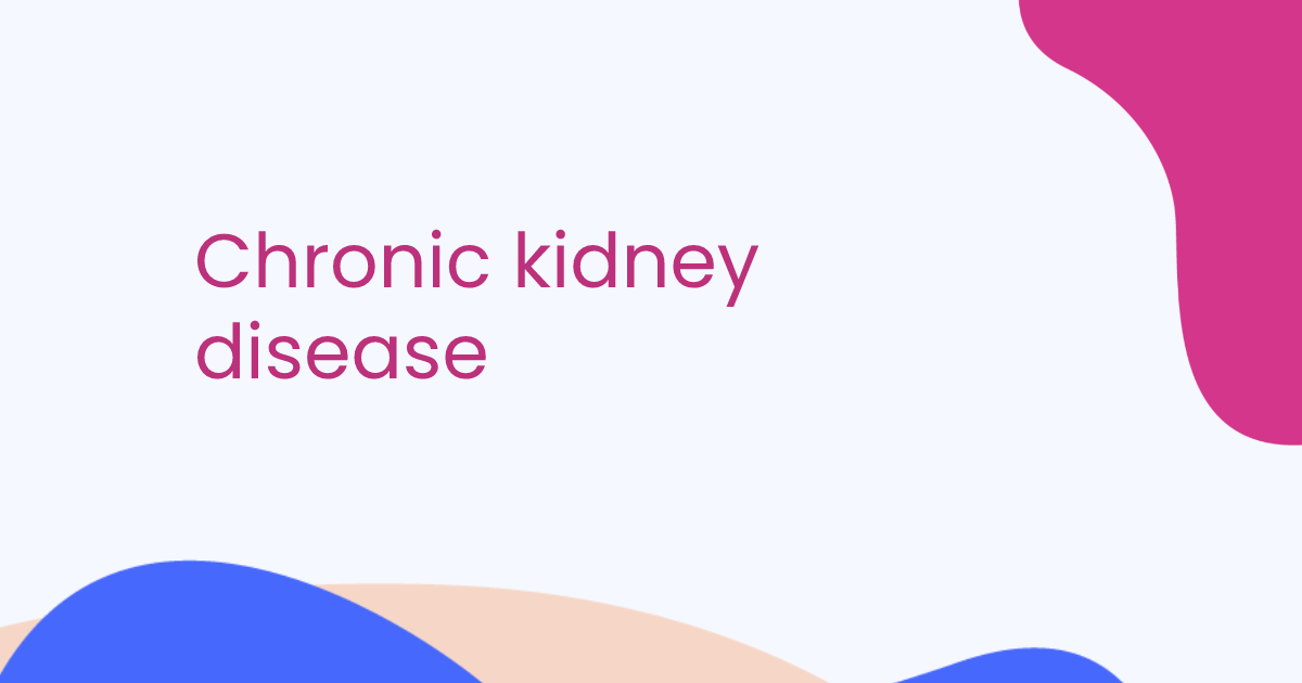 Chronic kidney disease