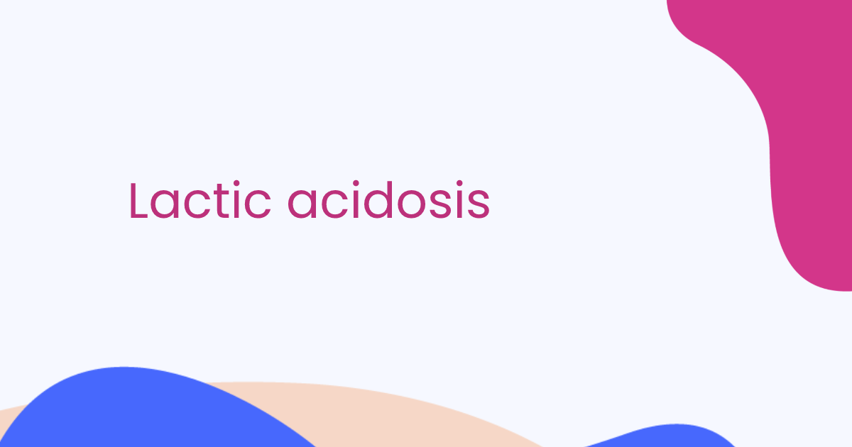 Acidose láctica
