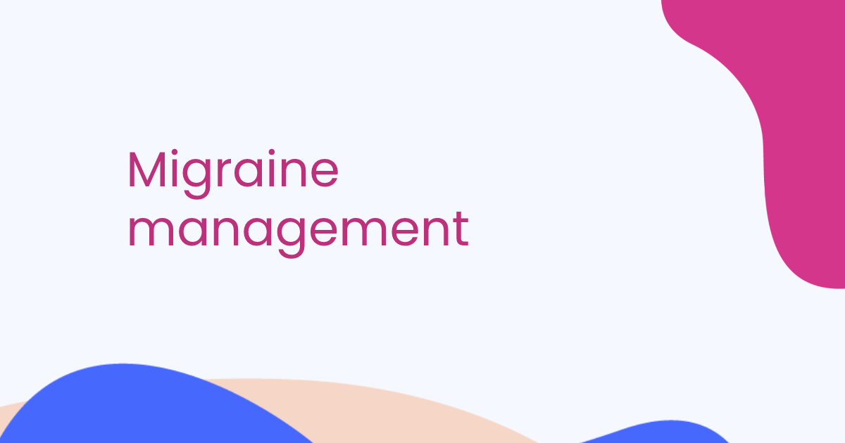 Migraine management