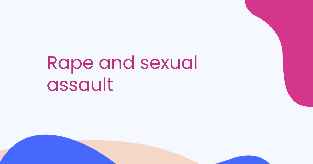 Vergewaltigung und sexuelle Nötigung